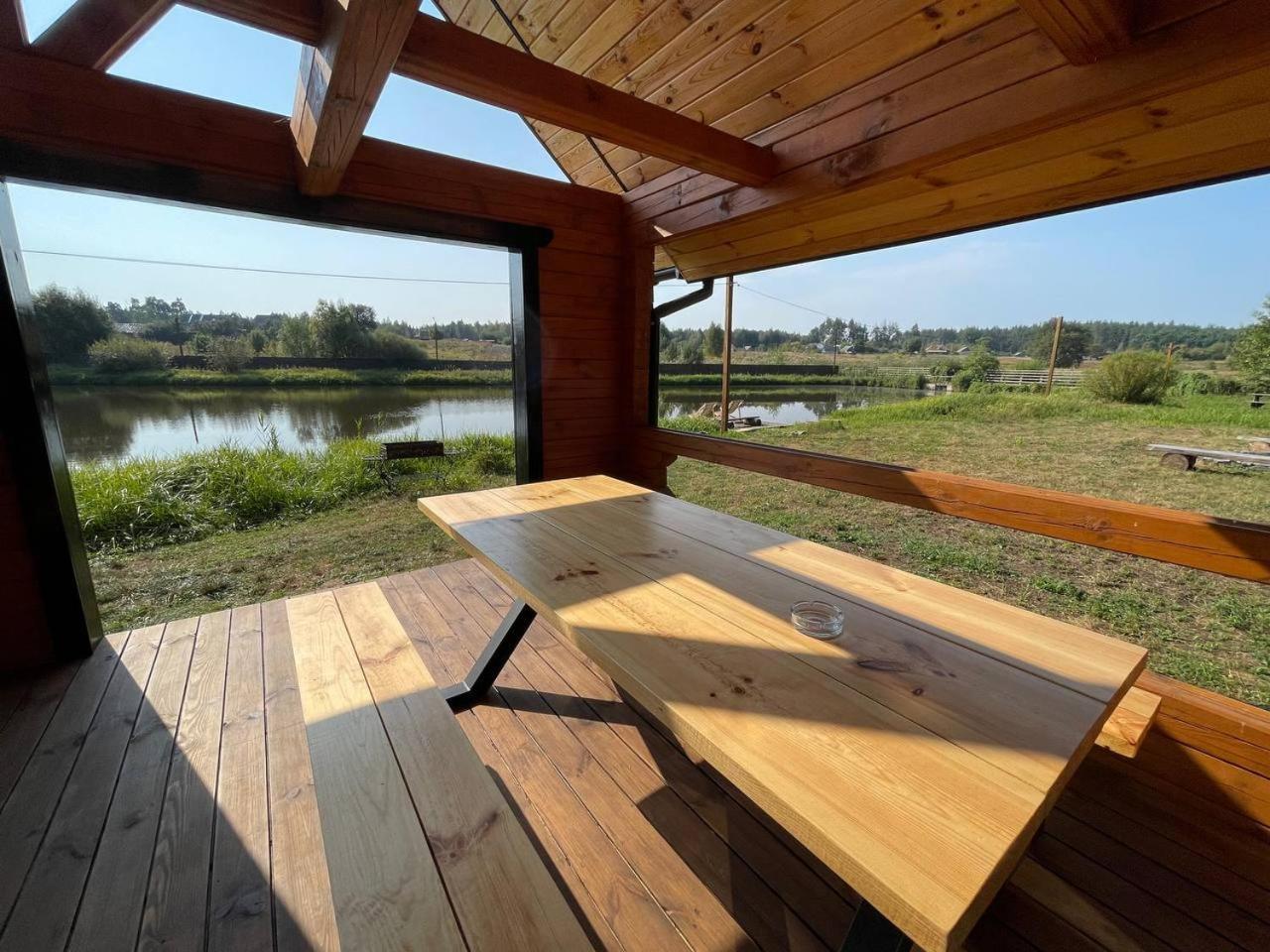 Guesthouse On The Lake With Bathhouse 70 Km From Kiev Makariv ภายนอก รูปภาพ