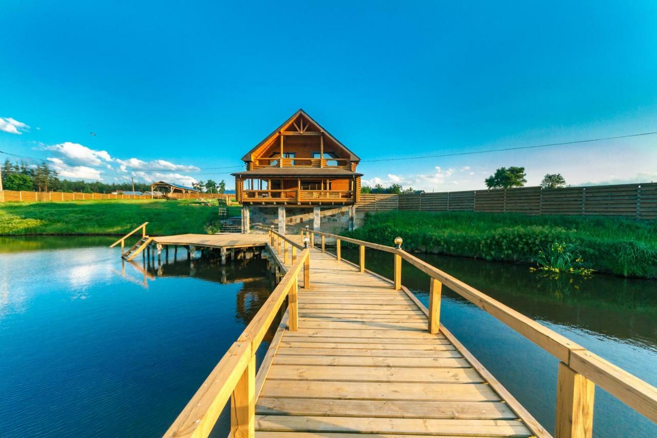Guesthouse On The Lake With Bathhouse 70 Km From Kiev Makariv ภายนอก รูปภาพ
