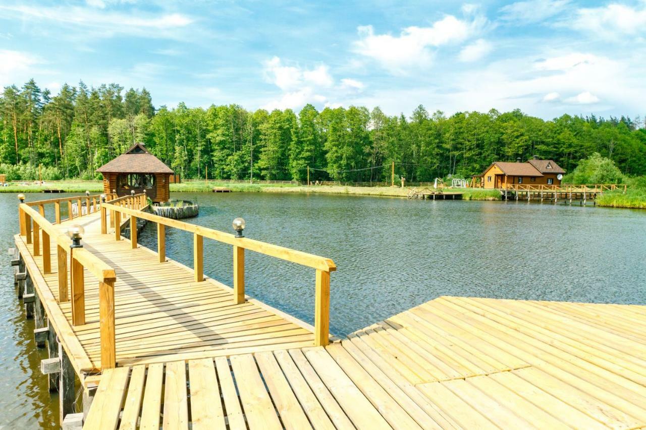 Guesthouse On The Lake With Bathhouse 70 Km From Kiev Makariv ภายนอก รูปภาพ
