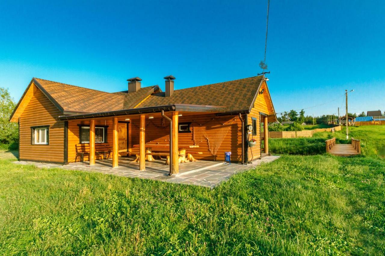 Guesthouse On The Lake With Bathhouse 70 Km From Kiev Makariv ภายนอก รูปภาพ